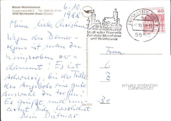 Bernkastel-Kues Mosel Weinmuseum – Bild 2