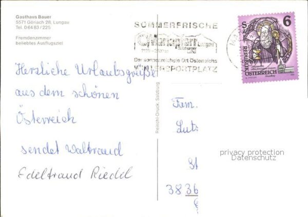 Goeriach Gasthaus Bauer Alpenblick – Bild 2