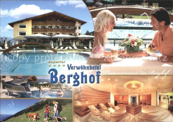 Sankt Johann Pongau Verwöhnhotel Berghof Swimming Pool Wand