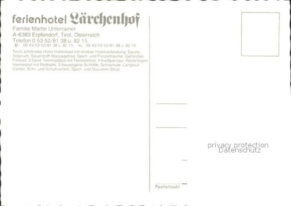 Erpfendorf Ferienhotel Lärchenhof Swimming Pool Re – Bild 2