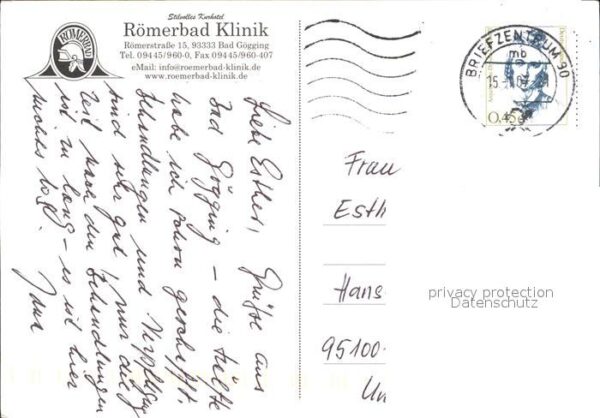 Bad Goegging Römerbad Klinik Kurzentrum – Bild 2