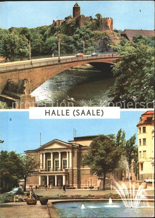 Halle Saale Burg Giebichenstein Theater des Frieden