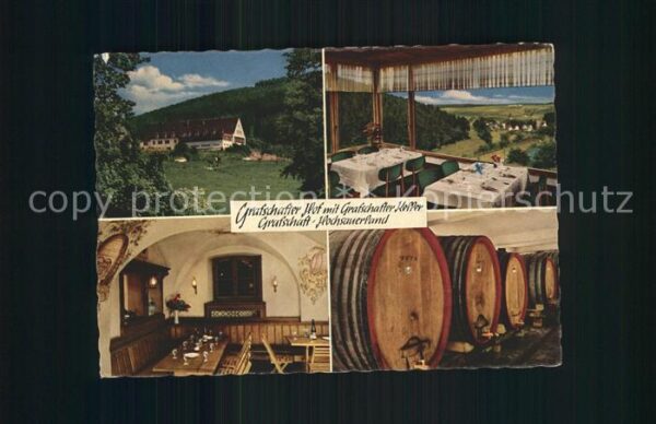 Grafschaft Sauerland Grafschafter Hof Restaurant Grafschafte