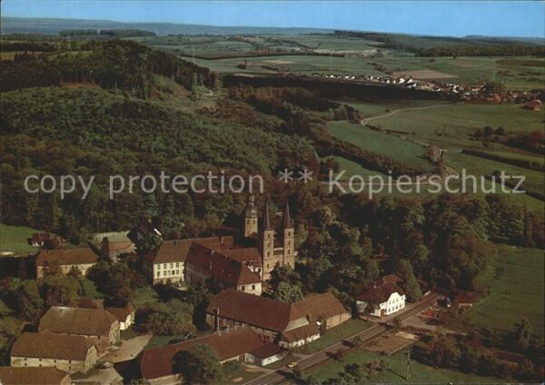 Marienmuenster Ehemalige Abteikirche Fliegeraufnahme