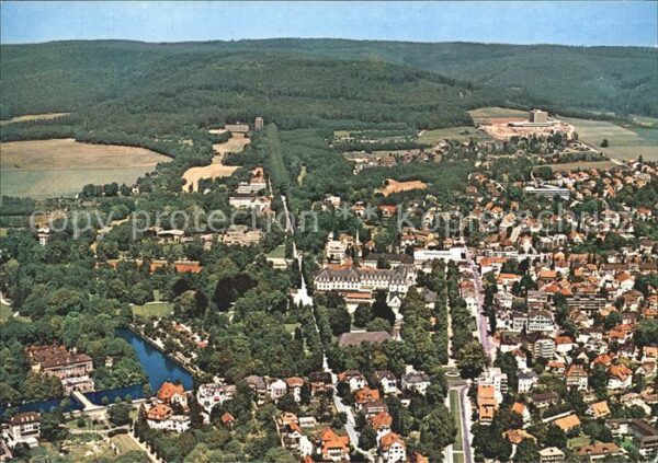 Bad Pyrmont Schloss Allee Kurpark Sanatorium Kurcen