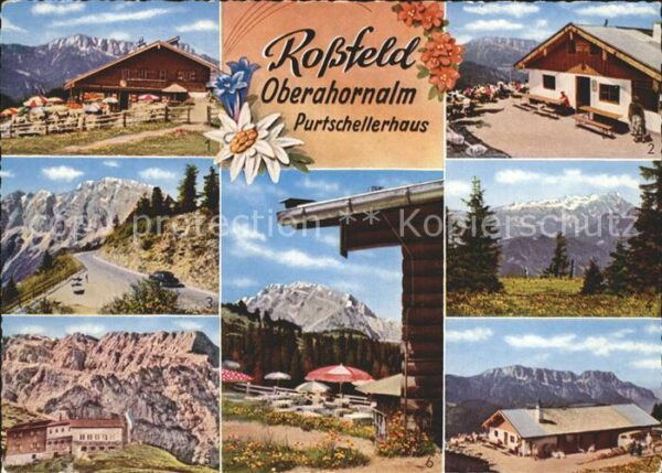 Berchtesgaden Rossfeld Ringstrasse Oberahornalm Purts