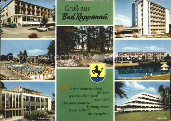 Bad Rappenau Sanatorium Kurhotel Sole Wellenbad Inha