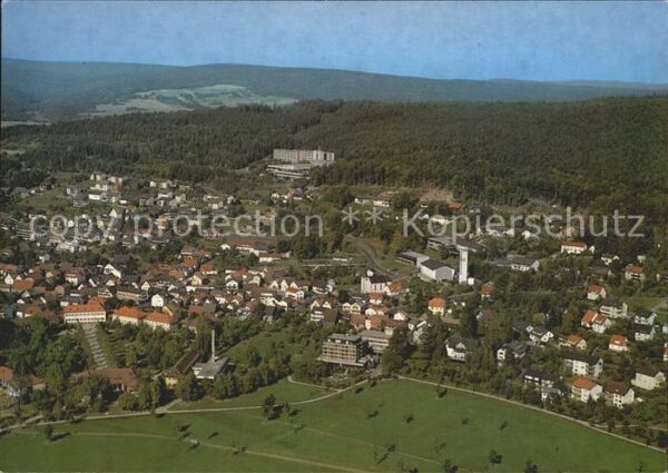 Bad Bocklet Teilansicht Bayerisches Staatsbad Flieg
