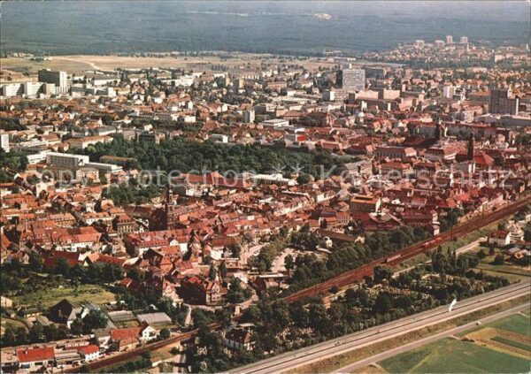 Erlangen Fliegeraufnahme