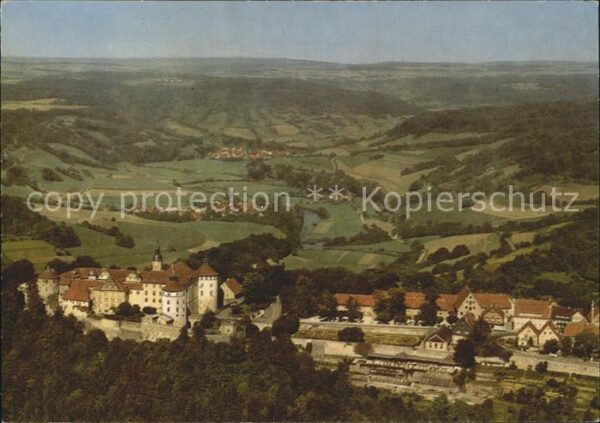 Langenburg Wuerttemberg Luftkurort Hohenloher Land Schloss Flie