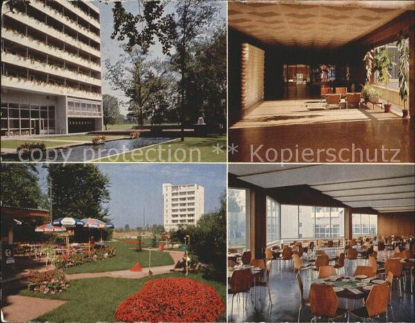 Bad Windsheim Sanatorium Frankenland Foyer Terrasse S