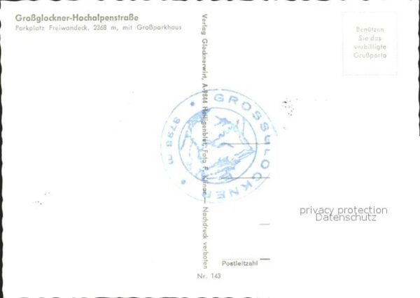 Freiwandeck Grossglockner Grossparkhaus Grossglockner Hochalpenst – Bild 2