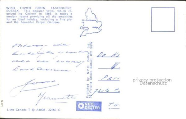 Eastbourne Sussex Wish Tower Green – Bild 2