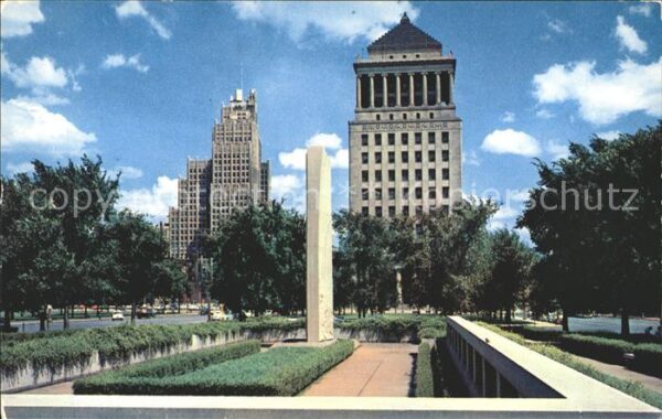 Saint Louis Missouri World War Memorial Bell Telephone Build