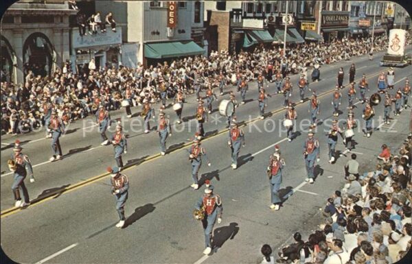 Holland Michigan High School Dutchman Band Parade