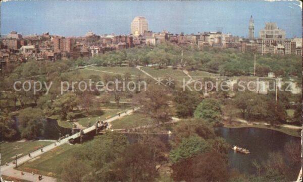 Boston Massachusetts Public Garden Common