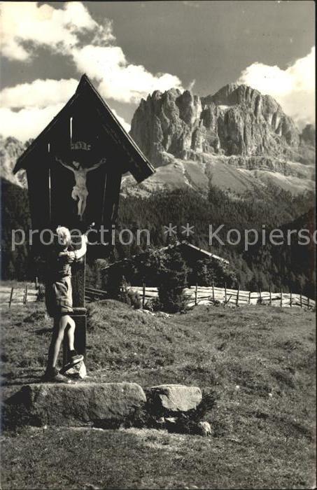 Catinaccio Cipriano Rosengartengruppe aus Tiersert