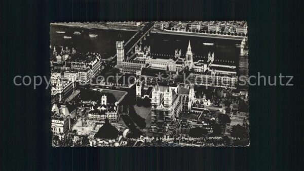 London Fliegeraufnahme Westminster and Houses