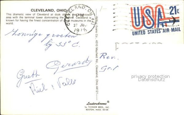 Cleveland Ohio Fliegeraufnahme – Bild 2