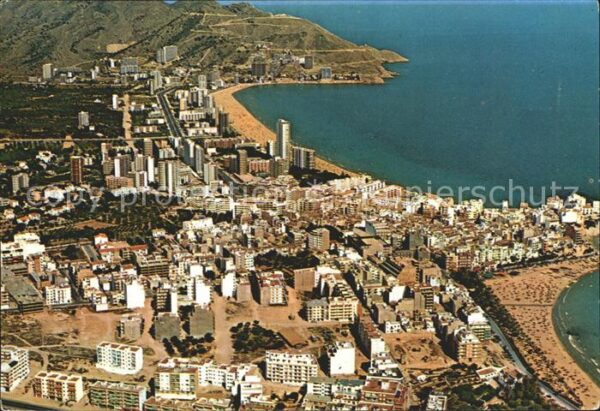 Benidorm Fliegeraufnahme