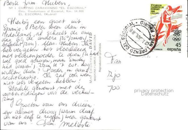 El Escorial Camping Schwimmbad Fliegeraufnahme Guad – Bild 2