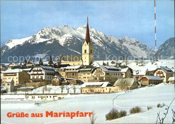 Mariapfarr Kirchenpartie