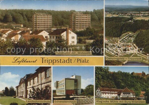 Trippstadt Fliegeraufnahme Camping Klugsche Mühle