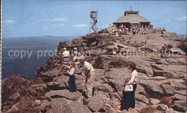 Whiteface Mountain Stone Shelter House at the Pea