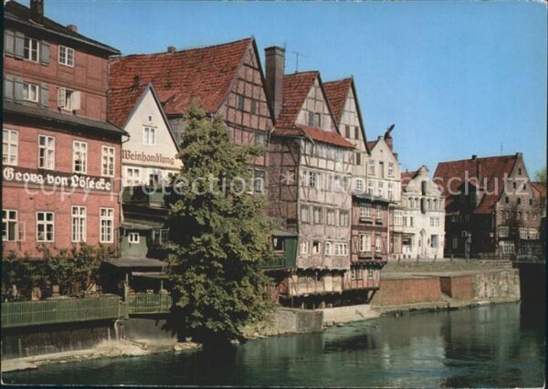 Lueneburg Partie an der Ilmenau