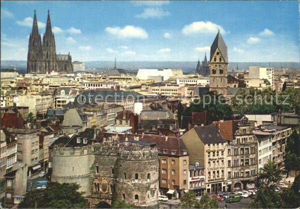 Koeln Rhein mit Dom