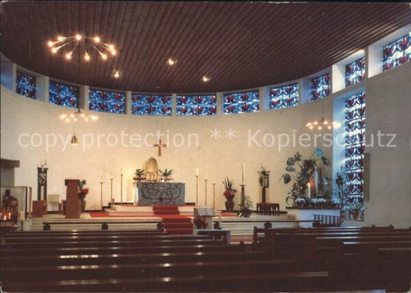 Simmerath Pfarrkirche St. Maria Empfängnis innen