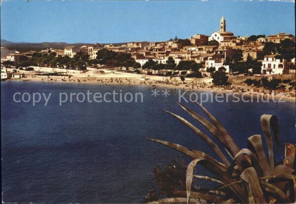 Porto Cristo Fliegeraufnahme mit Strand