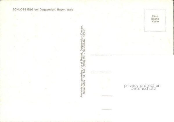 Deggendorf Donau Schloss Egg – Bild 2