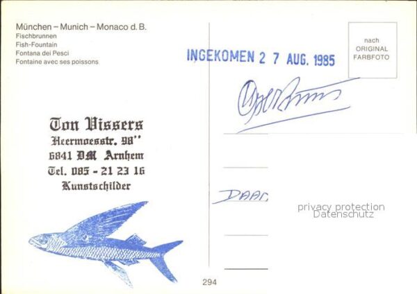 Muenchen Fischbrunnen – Bild 2