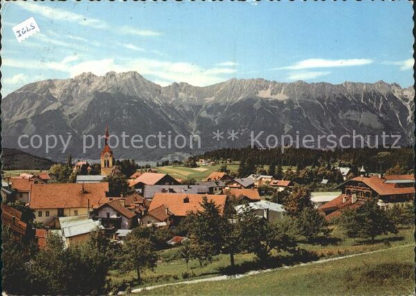 Igls Tirol mit Nordkette