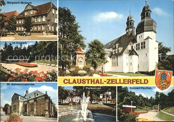 Clausthal-Zellerfeld Kurpark Bergwerk-Museum Kirche