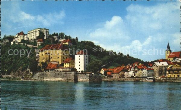 Passau Drei Flüsse Stadt Donau Ill Inn