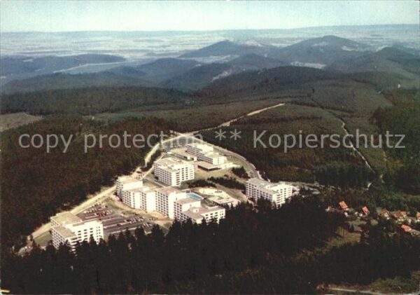 Hahnenklee-Bockswiese Harz Fliegeraufnahme Hochwald Ferienpark