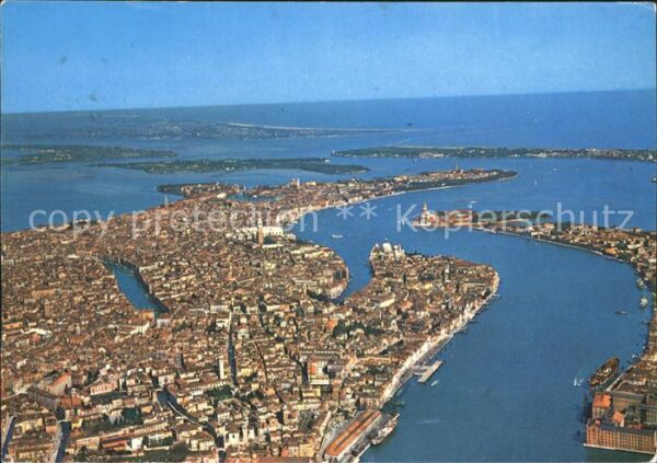 Venezia Venedig Fliegeraufnahme