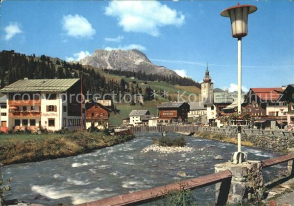 Lech Vorarlberg Partie am Fluß