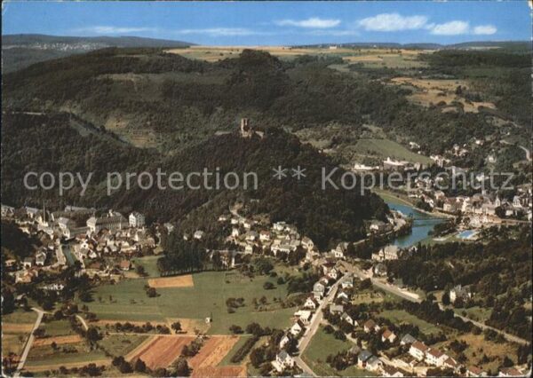Nassau Lahn Fliegeraufnahme mit Lahn