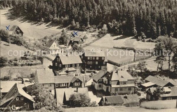 Fehrenbach Thueringer Wald Dorfansicht