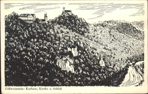 Goessweinstein Kurhaus Kirche Schloss