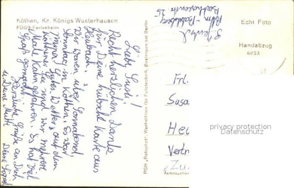 Koethen Anhalt FDGB- Ferienheim – Bild 2