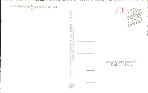 Westerland Sylt Fliegeraufnahme – Bild 2