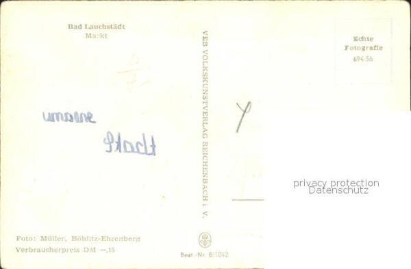 Bad Lauchstaedt Markt – Bild 2