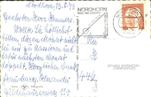 Nordhorn Neuenhauser Strasse Nino- Verwaltung Ko – Bild 2