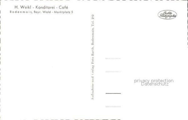 Bodenmais Konditorei Cafe Weikl – Bild 2