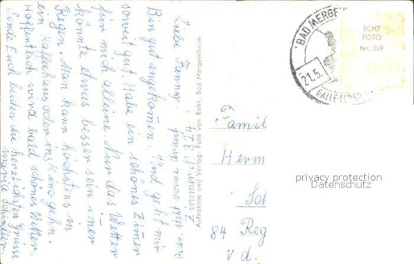 Bad Mergentheim Sanatorium Doktor Vötisch – Bild 2