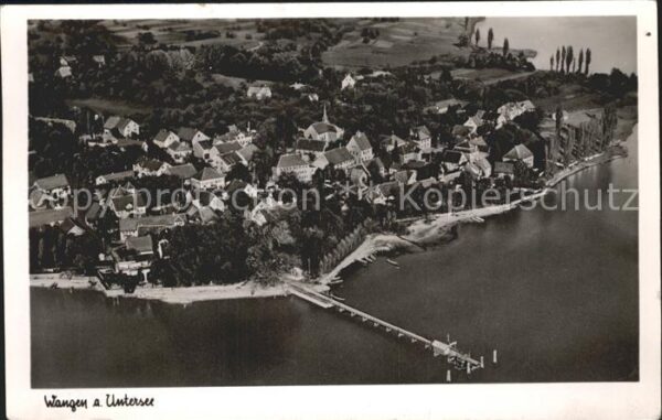 Wangen Bodensee Fliegeraufnahme